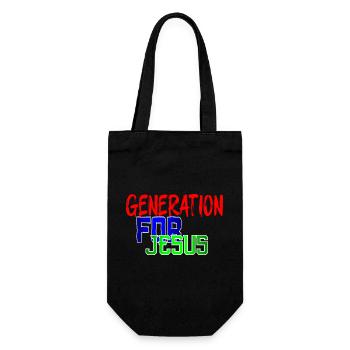 GENERATION FOR JESUS - Sac à bouteille - noir - Devant