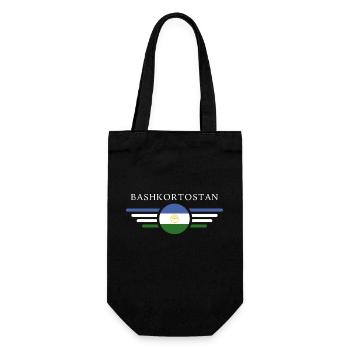 I Love Bashkortostan, Design T-Shirt and Outfit - Gift Bag for Bottles - black - Front