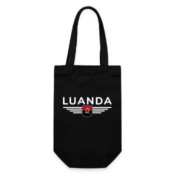 Luanda Design – Fierté de la capitale - Sac à bouteille - noir - Devant