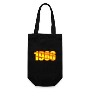 1986 - Sac à bouteille - noir - Devant