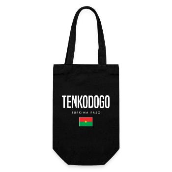 Tenkodogo Burkina Faso - Gift Bag for Bottles - black - Front