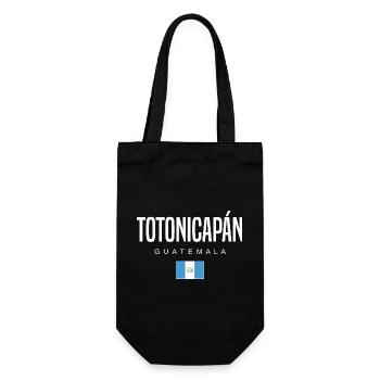 Totonicapán Guatemala Guatemalteken - Gift Bag for Bottles - black - Front