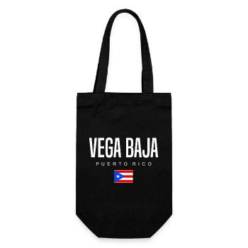 Vega Baja Puerto Rico Puerto-Ricaner - Geschenkbeutel für Flaschen - Schwarz - Vorne