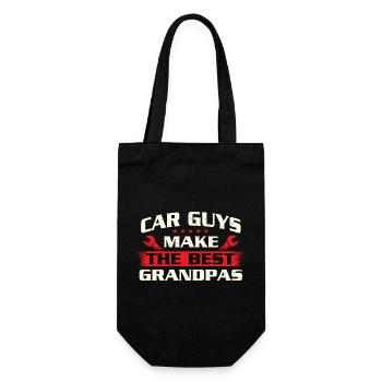 Car Guys machen das beste Opa-Witz-Auto-Zitat - Geschenkbeutel für Flaschen - Schwarz - Vorne