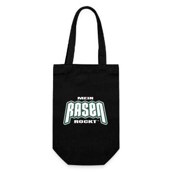 Ma pelouse est géniale - Sac à bouteille - noir - Devant