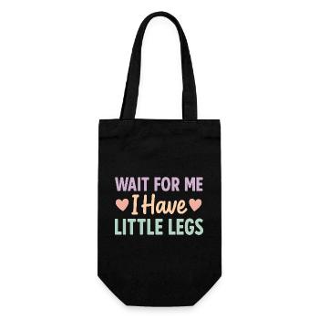 Cute Saying Humor Meme Funny Gift Idea - Gift Bag for Bottles - black - Front