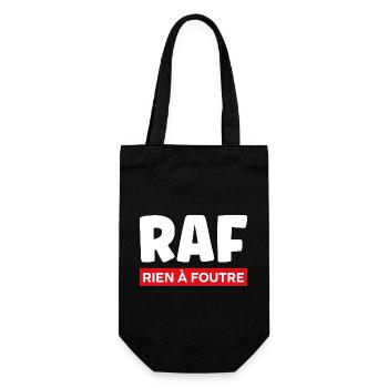 rien à foutre - Sac à bouteille - noir - Devant