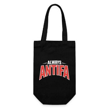 Always Antifa - Antifascist Tee - Gift Bag for Bottles - black - Front