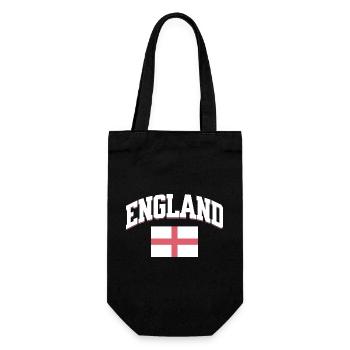 Football Anglais : Design sportif rétro - Sac à bouteille - noir - Devant