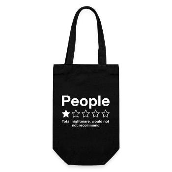 Gens Une Étoile Cauchemar Total - Sac à bouteille - noir - Devant