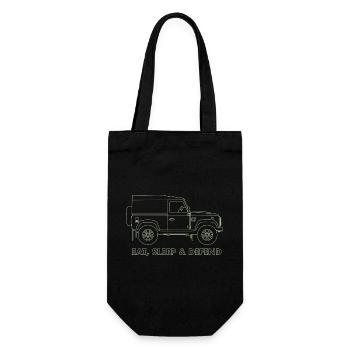 Mangez Sleep Defend - Sac à bouteille - noir - Devant