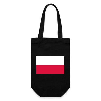 Autocollant drapeau de la Pologne Polen Pologne Pologne - Sac à bouteille - noir - Devant
