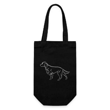 Setter ci-dessus - Sac à bouteille - noir - Devant