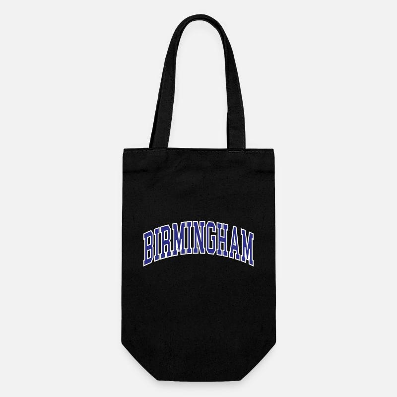 Birmingham - Gift Bag for Bottles - black