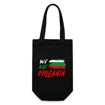 Nous sommes le drapeau de la Bulgarie - Sac à bouteille - noir - Devant