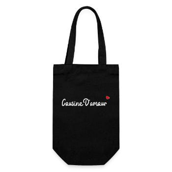 Cousine d'amour - Sac à bouteille - noir - Devant