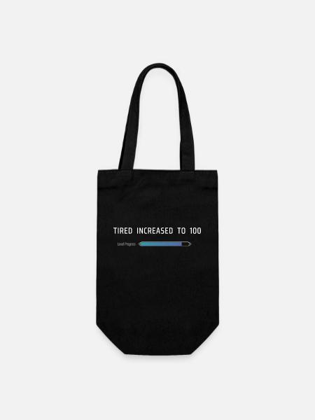 Fatigué augmenté à 100 - Sac à bouteille - noir
