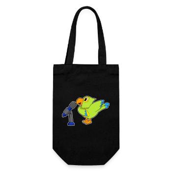 Parrot Singer Microphone Chant - Sac à bouteille - noir - Devant