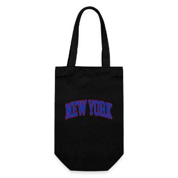 New York - Gift Bag for Bottles - black - Front