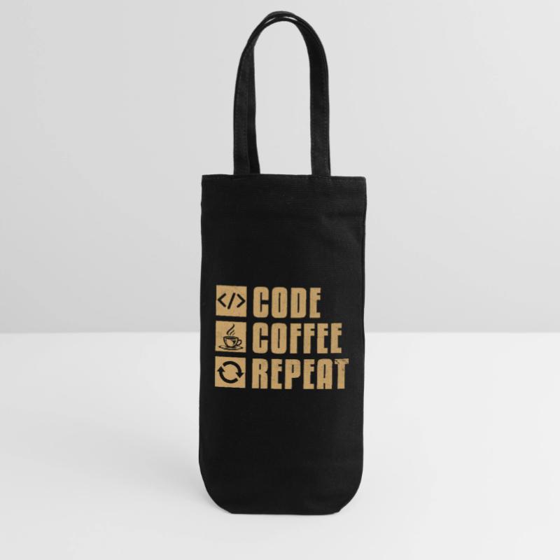 Coffee Coding Programmer Coder Developer Nerd Coff Gift Bag for Bottles