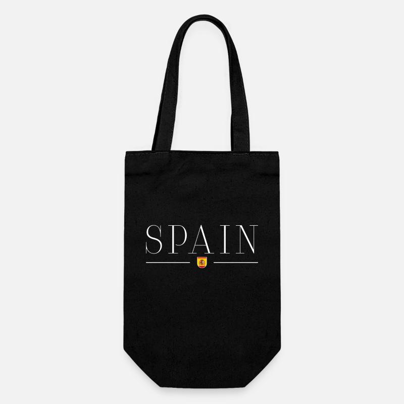 Espagne Passion T-shirt - Sac à bouteille - noir