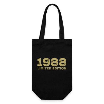 Cadeau D'anniversaire Nées En 1988 Vintage 1988 - Sac à bouteille - noir - Devant