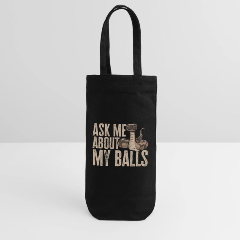 Ball Python Snake King Python Gift Bag for Bottles