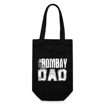 Bombay Bombay Cat Dad - Gift Bag for Bottles - black - Front