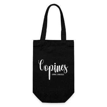copines comme connasses - Sac à bouteille - noir - Devant