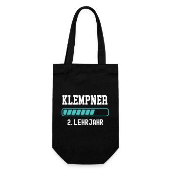 Apprentissage de plombier 2ème année d’apprentissage 2ème année d’apprentissage - Sac à bouteille - noir - Devant