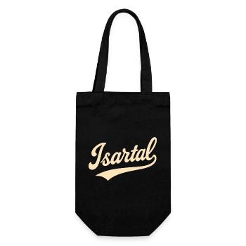 Lettrage de la vallée de l’Isar - Sac à bouteille - noir - Devant