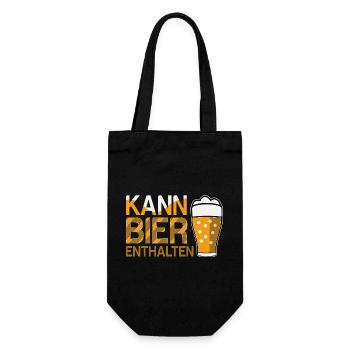 Amateurs de bière Dicton de bière Buveurs de bière Alcool - Sac à bouteille - noir - Devant