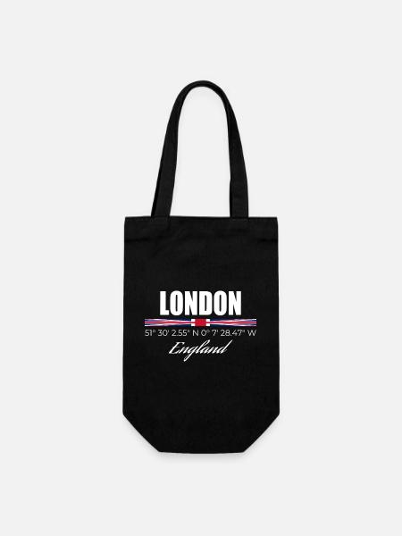 Londres - Sac à bouteille - noir
