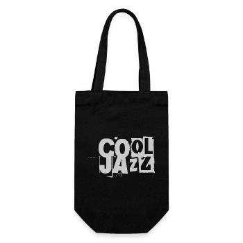 Cool Gazz Distressed Typography - Gift Bag for Bottles - black - Front