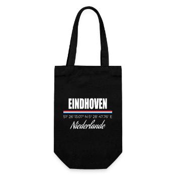 Eindhoven - Geschenkbeutel für Flaschen - Schwarz - Vorne