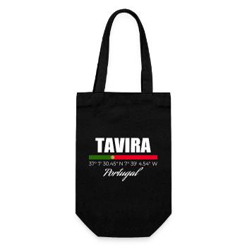 Tavira - Geschenkbeutel für Flaschen - Schwarz - Vorne