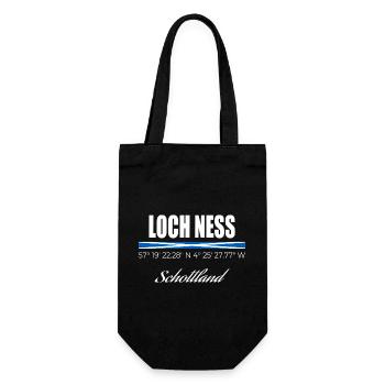 Loch Ness - Gift Bag for Bottles - black - Front