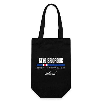 seyðisfjörður - Gift Bag for Bottles - black - Front