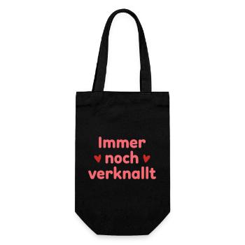 Toujours amoureux – déclaration d’amour qui dit - Sac à bouteille - noir - Devant