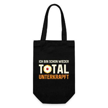 Total Unterkraft Fasching Kölsch Outfit Women - Gift Bag for Bottles - black - Front