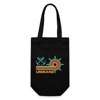 Baltic Sea Holiday ISLAND UMMANZ Fun - Gift Bag for Bottles - black - Front