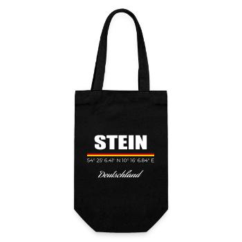 Stone - Gift Bag for Bottles - black - Front