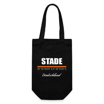 Stade - Geschenkbeutel für Flaschen - Schwarz - Vorne
