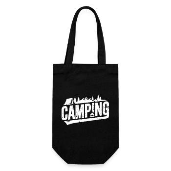 Camping, tente d’aventure en plein air en montagne - Sac à bouteille - noir - Devant