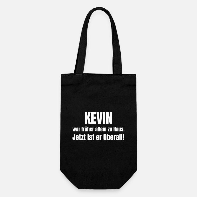 Kevin alone at home - Gift Bag for Bottles - black