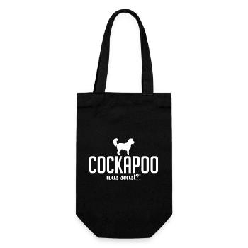 Cockapoo quoi d’autre chien disant chiens Wilsigns - Sac à bouteille - noir - Devant