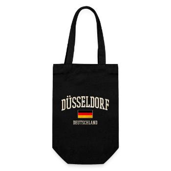 Drapeau de Düsseldorf - Sac à bouteille - noir - Devant