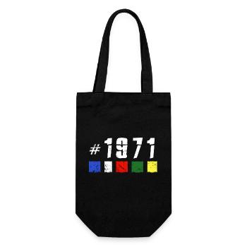 1971 anniversaire de randonnée au népal NOUVEAU TIBET - Sac à bouteille - noir - Devant