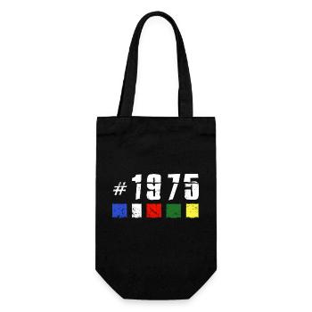 1975 anniversaire népal anniversaire randonnée NOUVEAU TIBET - Sac à bouteille - noir - Devant
