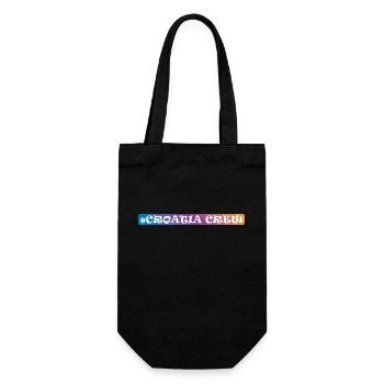 Croatia Crew - Geschenkbeutel für Flaschen - Schwarz - Vorne